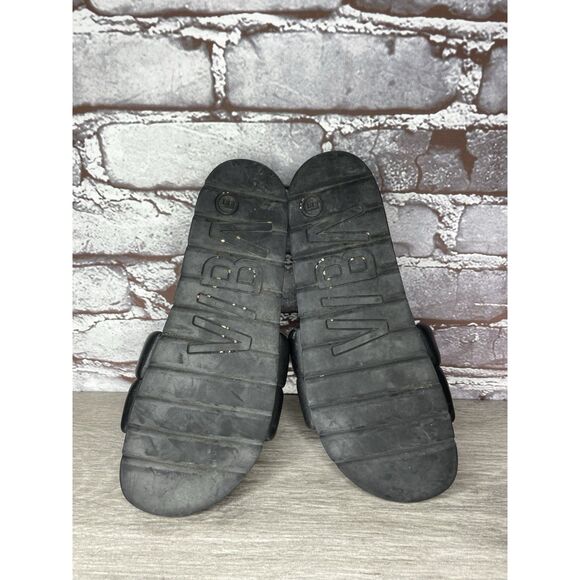 VIBA Porto Preto Black Leather Portugal Slides Sandals Women’s Sz 37EU/6.5M US - Picture 6 of 16
